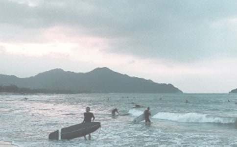 冲浪小学作文