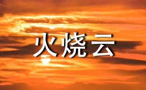 观察火烧云日记(通用16篇)