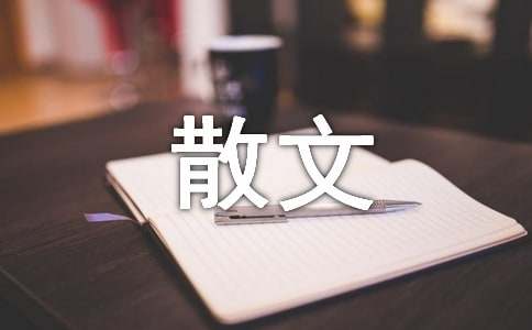有关初中散文作文集锦9篇