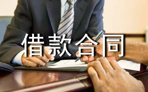 个人借款合同集锦15篇